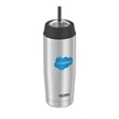 18 oz. Thermos® Double Wall Stainless Steel Tumbler w/ Straw