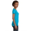 Ladies' V-Neck Fine Jersey T-Shirt