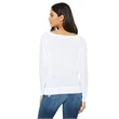 Ladies' Flowy Long-Sleeve Off Shoulder T-Shirt