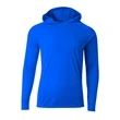 Men's Cooling Performance Long-Sleeve Hooded T-shirt