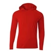 Men's Cooling Performance Long-Sleeve Hooded T-shirt