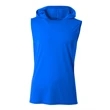 Men's Cooling Performance Sleeveless Hooded T-shirt
