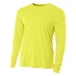 Youth Long Sleeve Cooling Performance Crew Shirt
