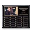 Photo (Horiz) P/Plaque - Black/Gold