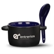 Merritt Soup Mug & Spoon - Deep Etch 12oz