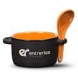 Merritt Soup Mug & Spoon - Deep Etch 12oz