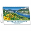 Scenic America Desk Tent Calendar