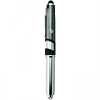 NOLAN 4-IN-1 BALLPOINT PEN/STYLUS/LIGHT/PHONE HOLDER