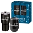 Warm Up & Chill Out Titanium Drinkware 2-Piece Gift Set