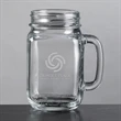 Roswell Drinking Jar - Deep Etch 16oz