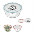 Circle-Shaped Kitchen Companion Glass Container