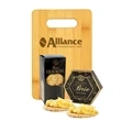 Cheese & Crackers with Branded Cutting Board
