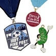 Economy Die Struck Enamel Medals