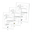 Cantebury Vertical Rectangle Award - Deep Etch