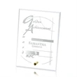 Cantebury Vertical Rectangle Award - Deep Etch
