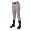 Alleson Athletic Women's Belt Loop Fast-Pitch Pants