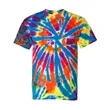 Dyenomite Rainbow Cut-Spiral Tie-Dyed T-Shirt