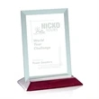 Embassy Award - Jade/Rosewood (Vertical)