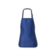 Q-Tees Full-Length Apron with Pouch Pocket