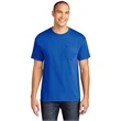 Gildan Heavy Cotton 100% Cotton Pocket T-Shirt.