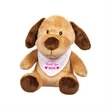 Marley the stuffed Dog (Bandana)