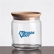 Finch Jar with Wooden Lid - Imprint