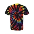 Dyenomite Rainbow Cut-Spiral Tie-Dyed T-Shirt