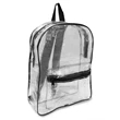 Liberty Bags Clear PVC Backpack