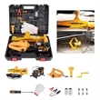 Automotive Electric Scissor Jack Lifting Wrench Tools Kit