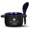 Merritt Soup Mug & Spoon - Deep Etch 12oz