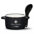Merritt Soup Mug & Spoon - Deep Etch 12oz
