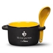 Merritt Soup Mug & Spoon - Deep Etch 12oz