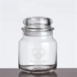 Bradwick Jar & Lid - Deep Etch
