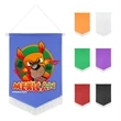 Customized V-cut Championship banner with Fringe