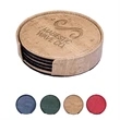 Casablanca Cork Round Coaster Set