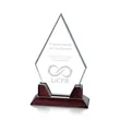 Sunrise Award - Starfire/Rosewood 8.75"