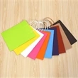 Polychrome white kraft paper bag