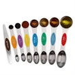 Stainless Steel  Magnetic Measuring Spoons Set of 8