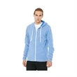 Bella+Canvas® Unisex Triblend Sponge Fleece Full-Zip Hoodie