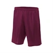 A4 Adult Nine Inch Inseam Mesh Short