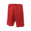 A4 Adult Nine Inch Inseam Mesh Short