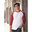 JERZEES Premium Blend Ringspun Three-Quarter Sleeve Ragla...