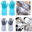 Cleaning Brush Scrubber Gloves for Kitchen