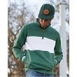 Holloway Ivy League Fleece Colorblocked Quarter-Zip Sweat...