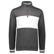 Holloway Ivy League Fleece Colorblocked Quarter-Zip Sweat...