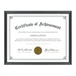 Calais Certificate Frame - Black