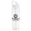 Paddock 32 oz PET Infuser Bottle with Flip-Up Lid