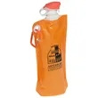 Flip Top Foldable Water Bottle with Carabiner