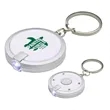 Round Simple Touch LED Key Chain