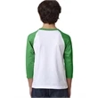 Youth CVC 3/4-Sleeve Raglan